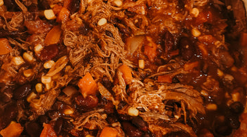 Crockpot Harvest Brisket Chili