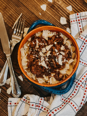 Wine Braised Short Rib Pasta