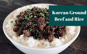 Korean Ground Beef and Rice