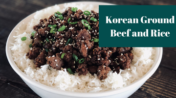 Korean Ground Beef and Rice